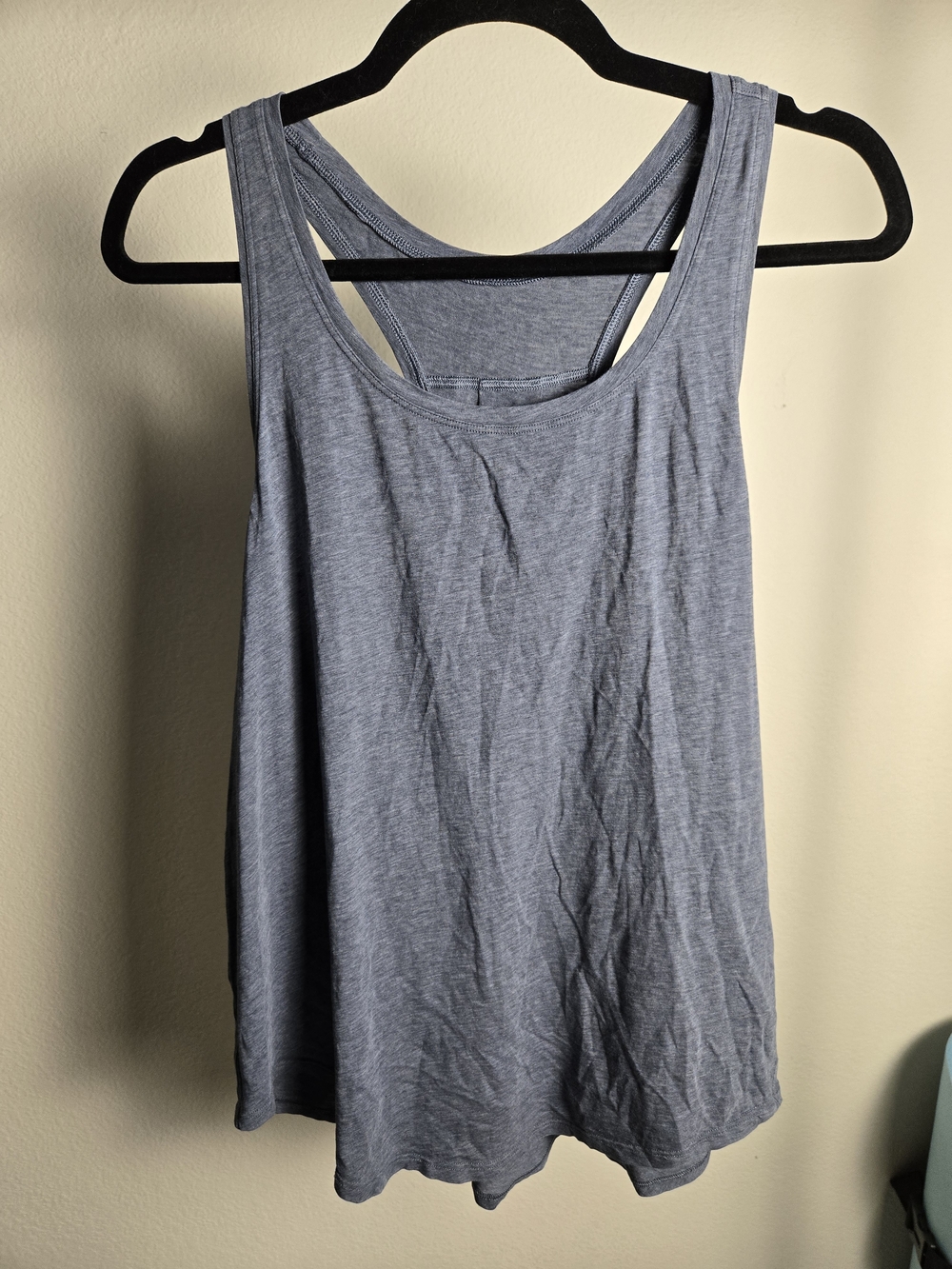 lululemon athletica Heathered Gray Racerback Tank